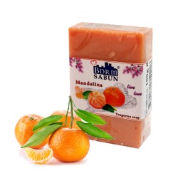 Bodrum Mandalina Aramolı Zeytinyağlı Sabun Yuvarlak (90gr)