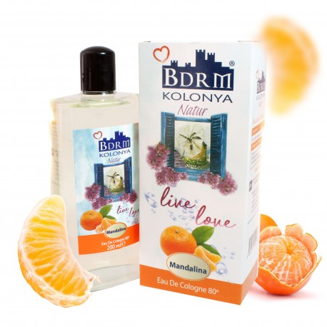 Bodrum Natur Tangerine Cologne  (100ml)